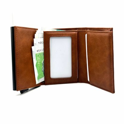 billetera bagad brown