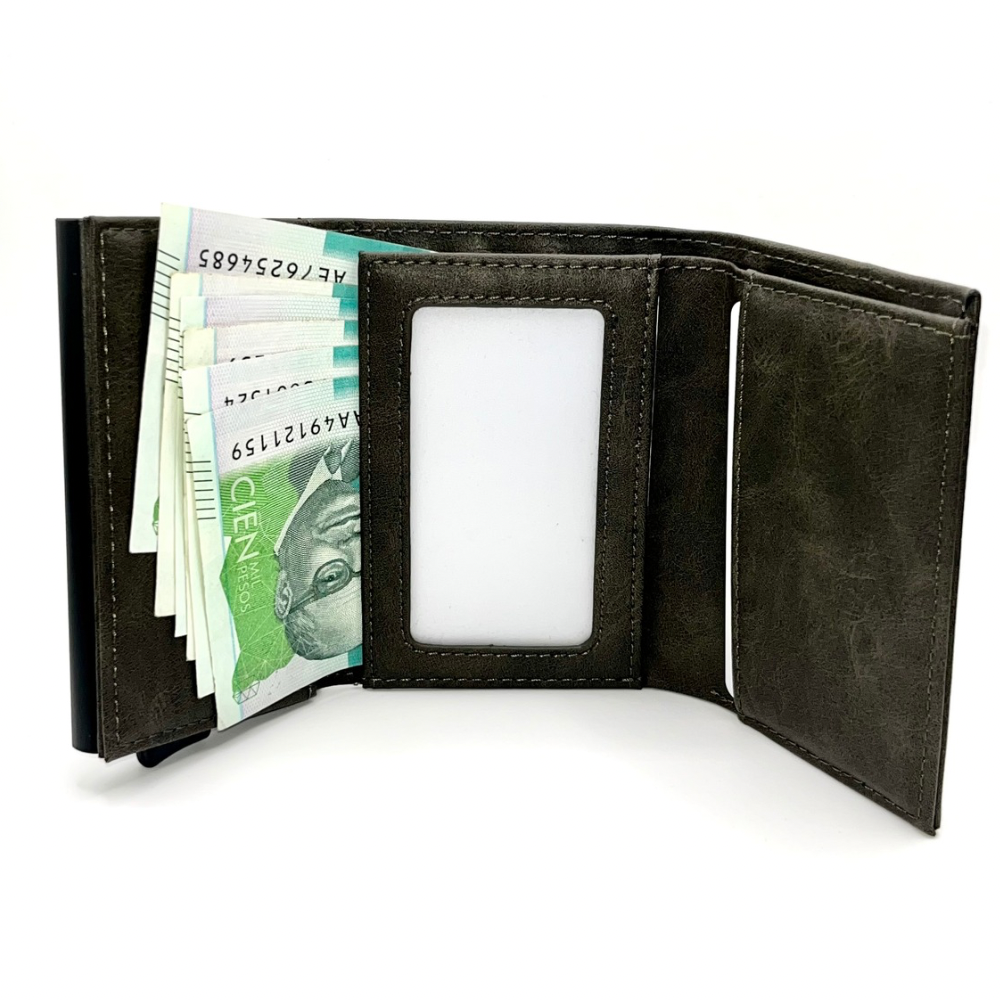 Billetera bagad olive green