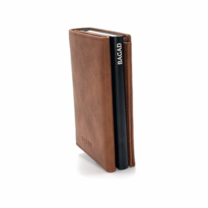 billetera bagad brown