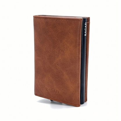 billetera bagad brown